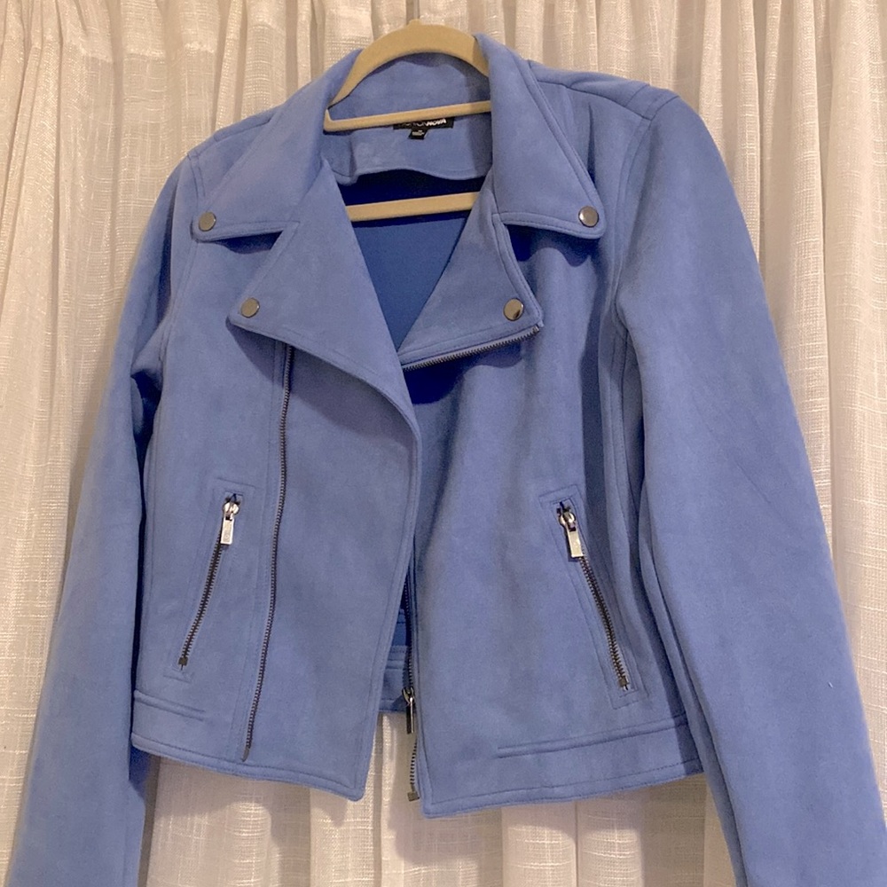 Blue Moto Jacket